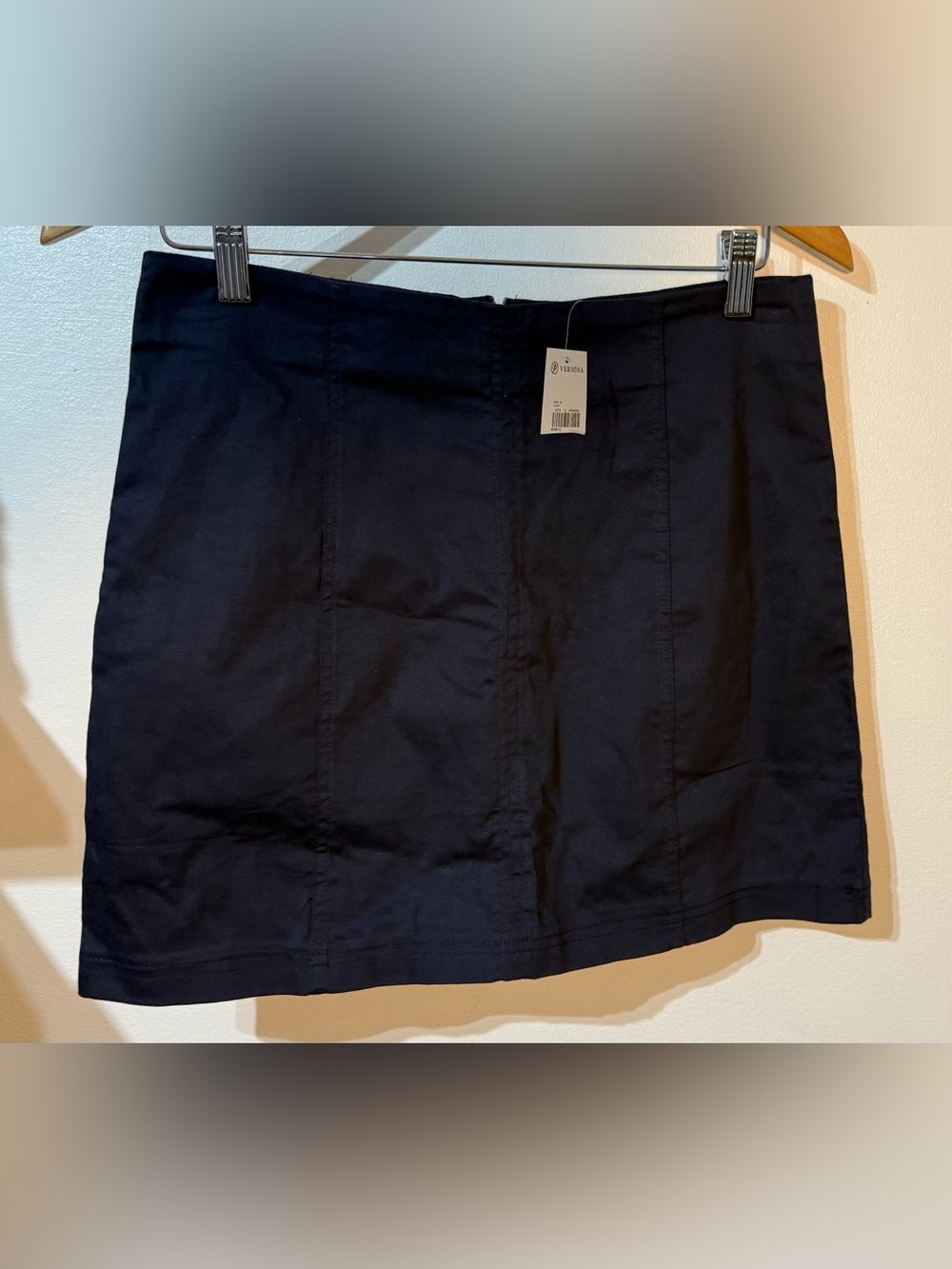 mittoshop navy blue Mini Skirt size large New with tags